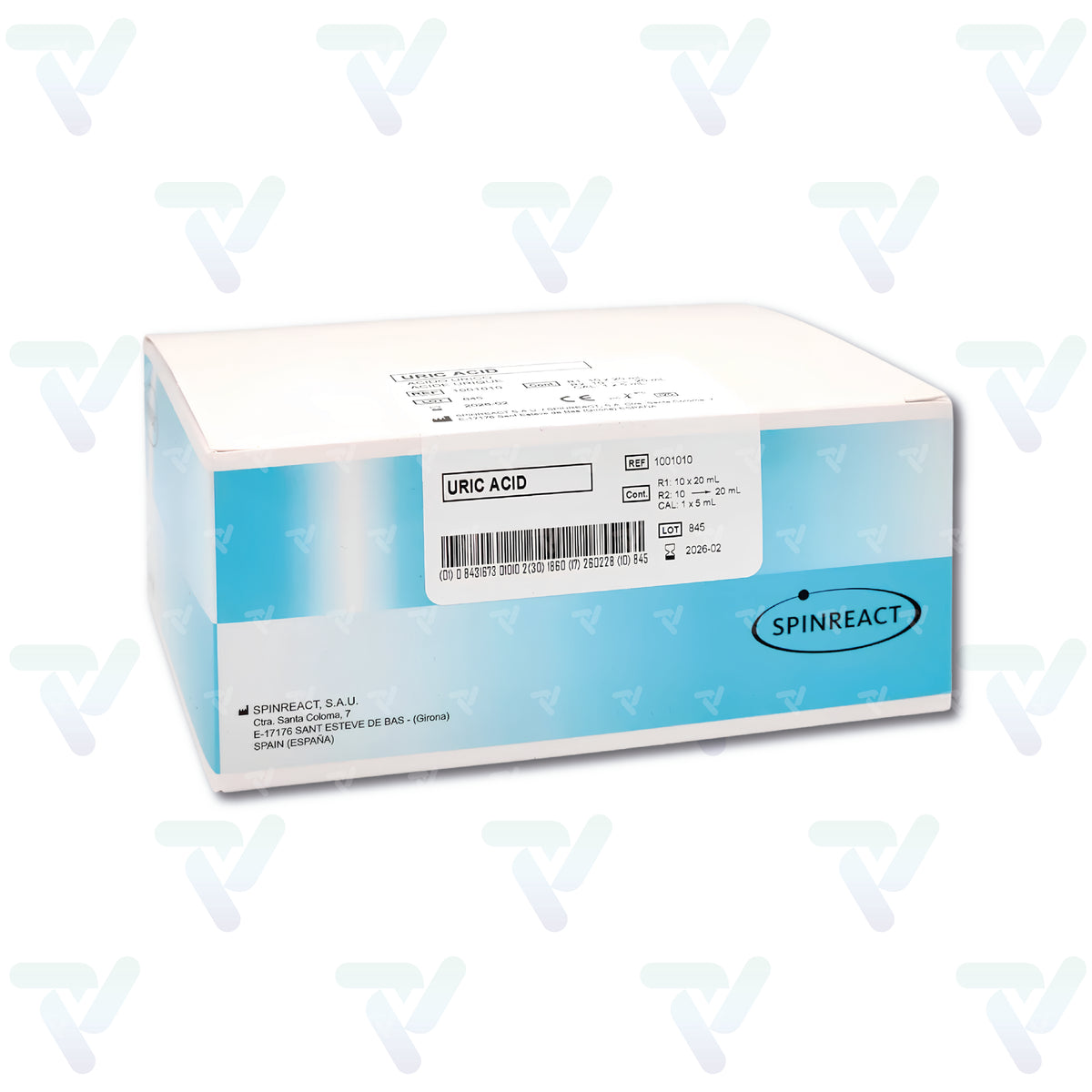 Ácido Úrico 10x20 ml - Spinreact