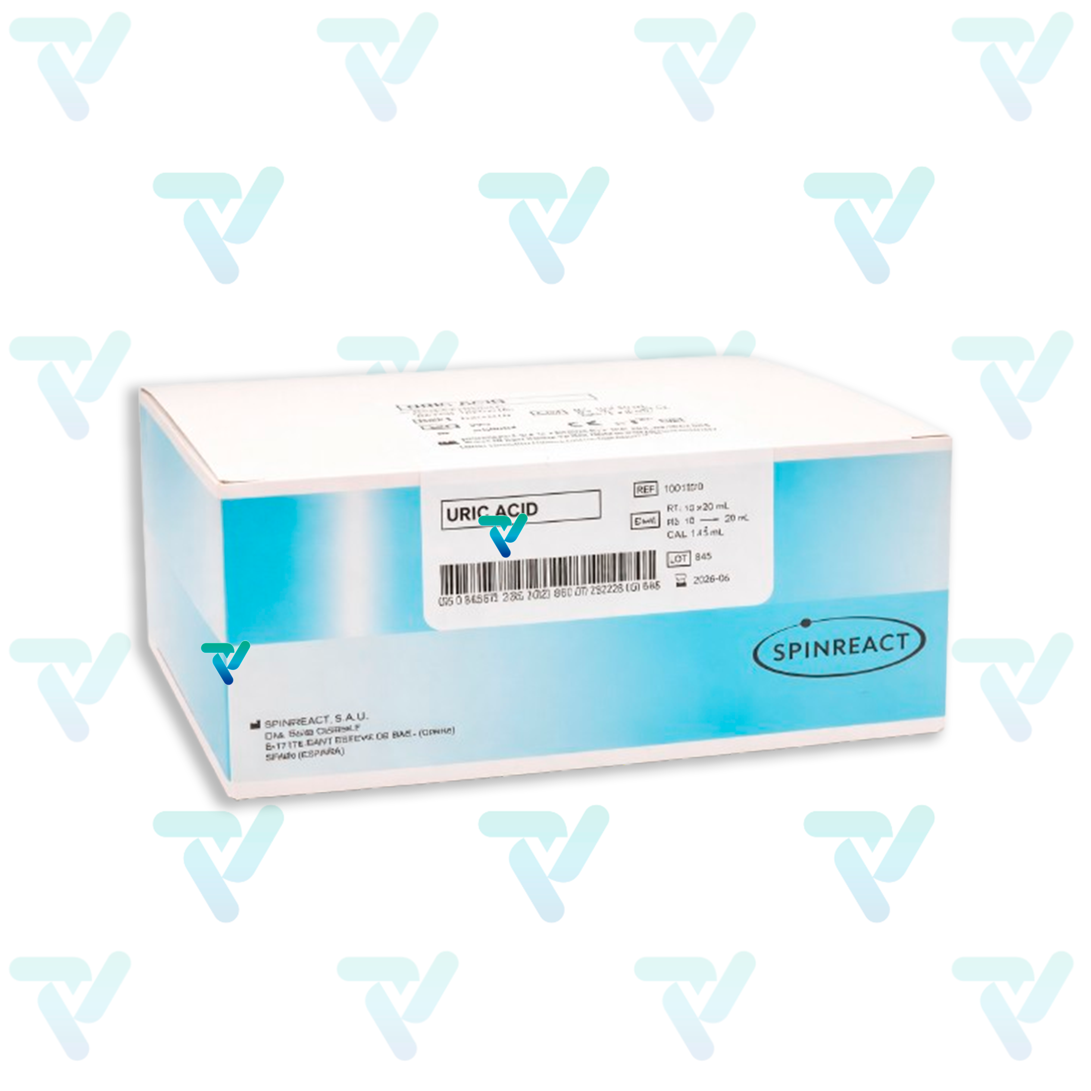 Ácido Úrico 10x20 ml - Spinreact