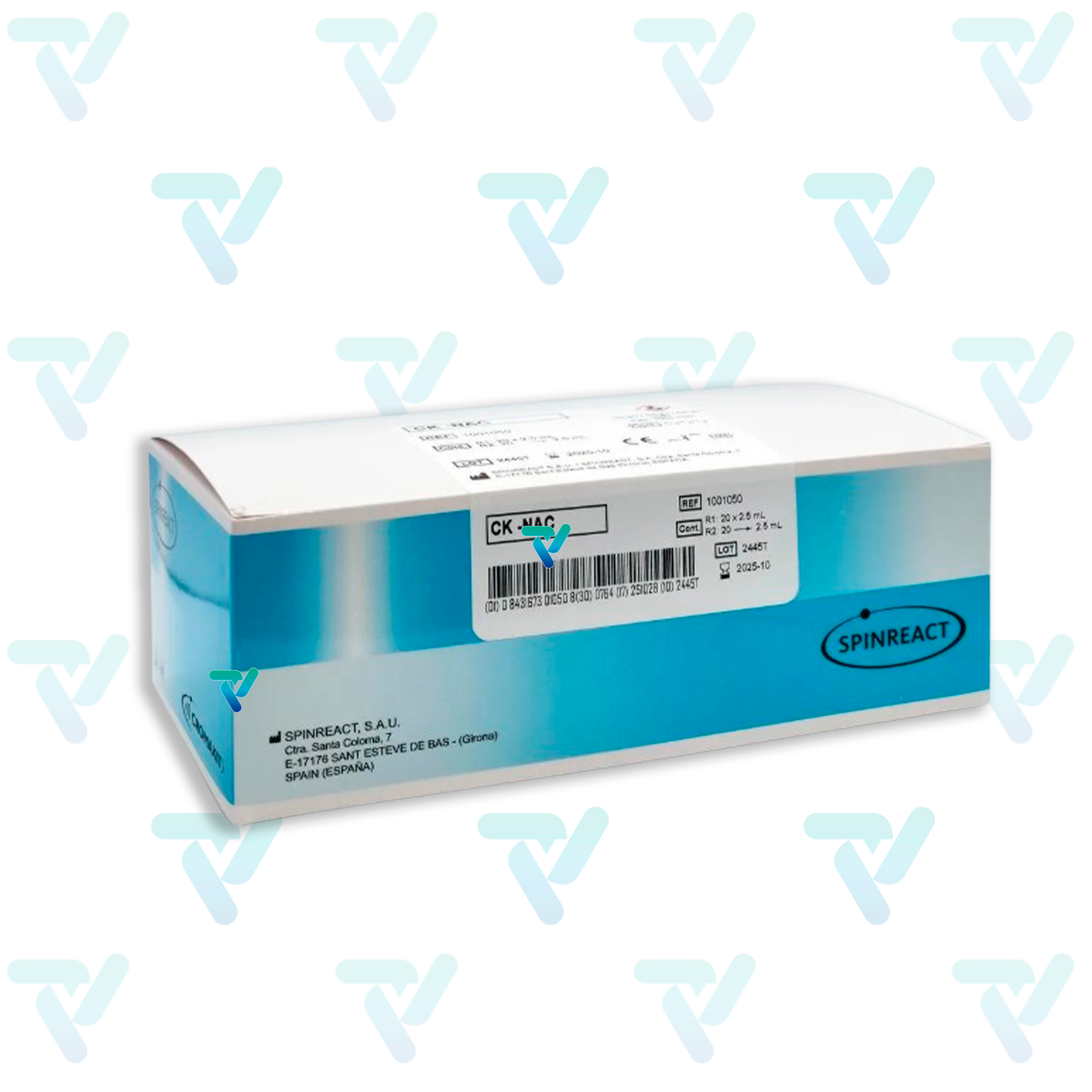 CK NAC Creatinina Quinasa 20x2.5 ml - Spinreact