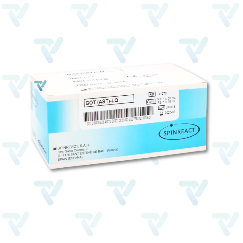 Aspartato Aminotransferasa (TGO/AST) 60 ml /15 ml - Spinreact