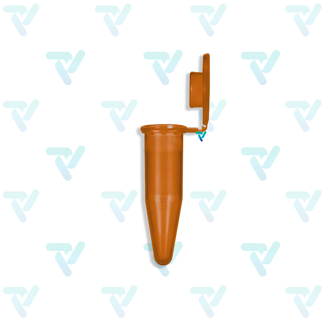 Microtubo Ámbar con tapa a presión 1.5 ml, PP, graduado c/500 piezas - Sarstedt