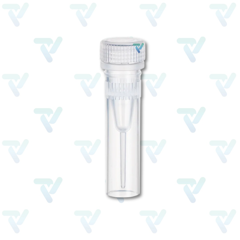 Microtubo roscado con fondo falso, 0.5ml, FIC, FLD, TM, estriado, IN, EST c/100 piezas - Sarstedt
