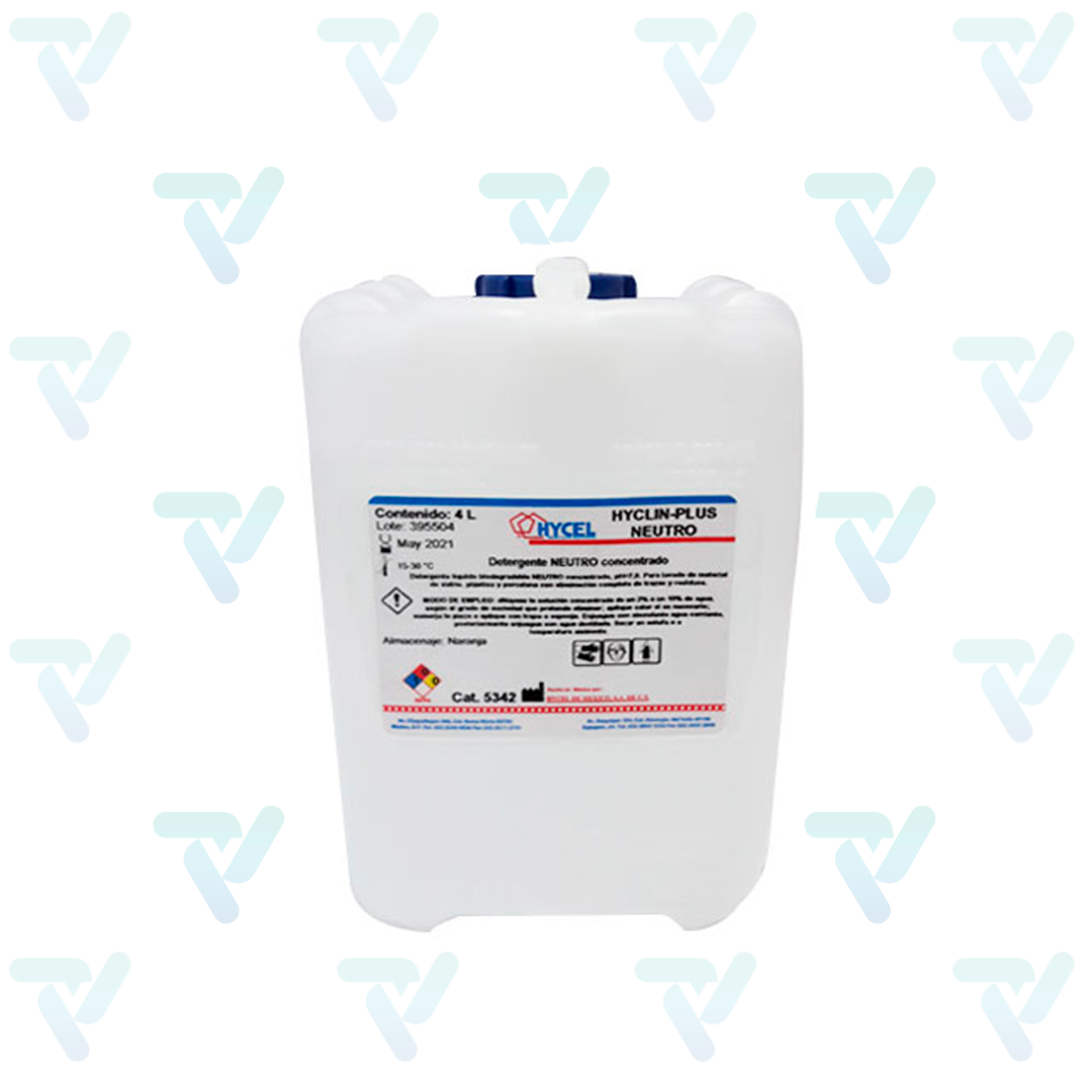 Detergente Hyclin Plus Neutro 4 Lts Hycel