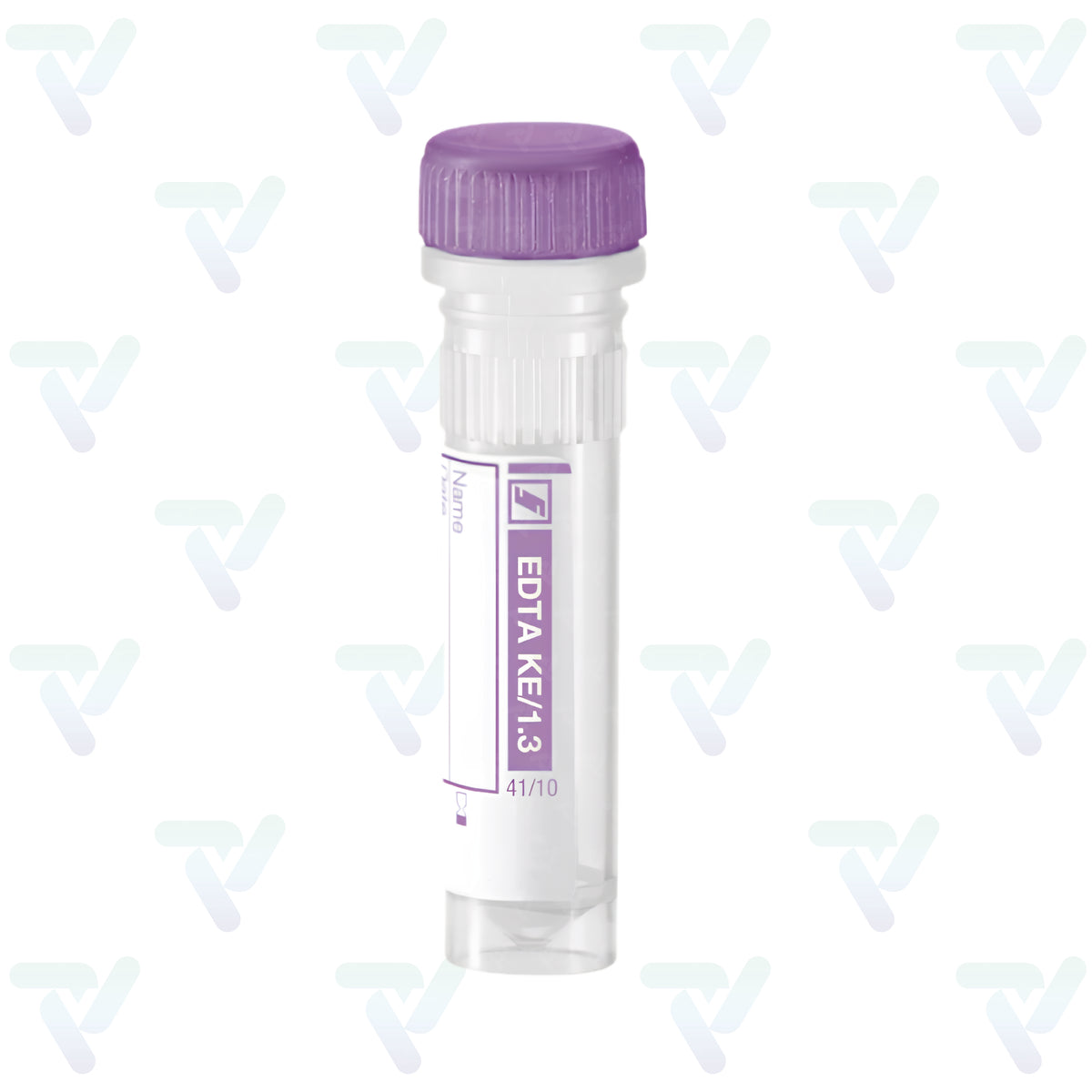 Microtubo Lila preparado muestra de 1.3 ml K3EDTA c/100 piezas - Sarstedt
