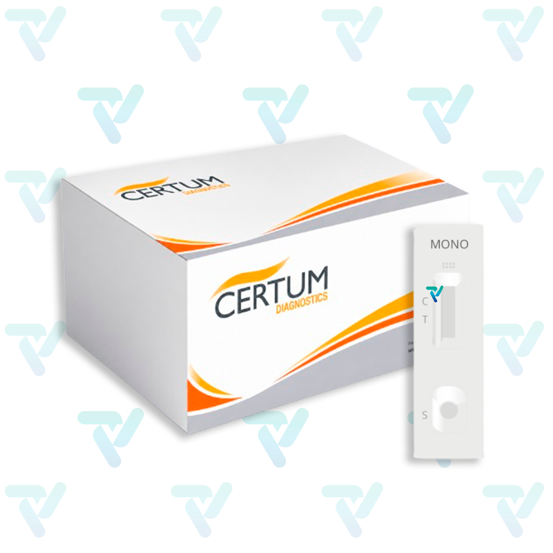 Mononucleosis Infecciosa (MI) en Cassette c/25 pruebas - Certum