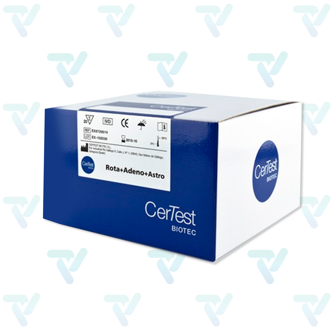 Rotavirus+ Adenovirus+ Astrovirus c/20 Certest Certest