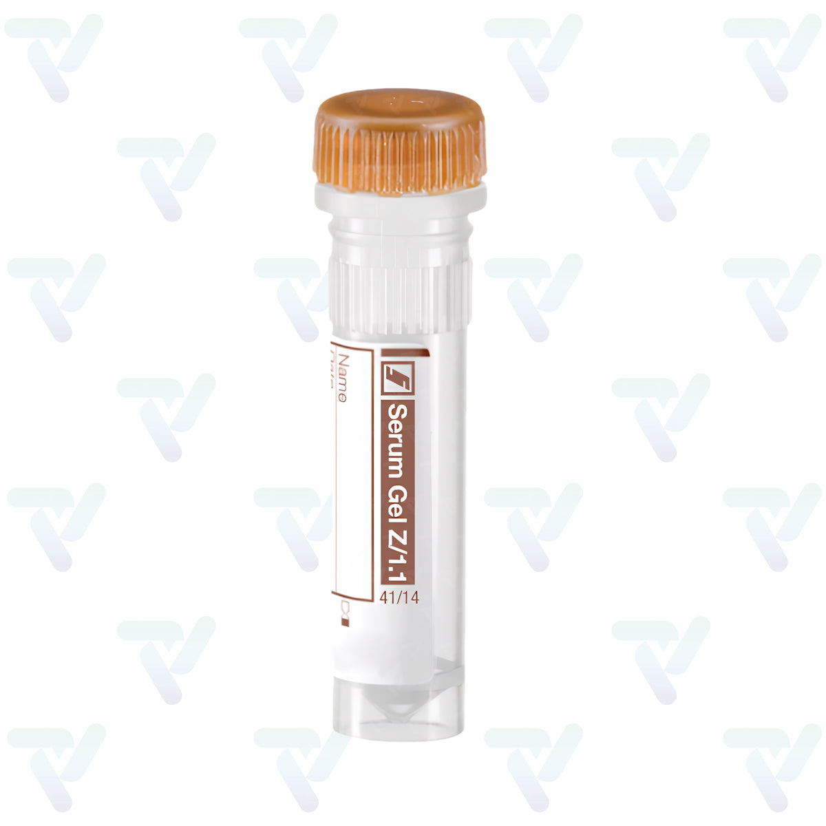 Microtubo Oro preparado muestra de 1.1 ml Suero gel c/100 piezas - Sarstedt