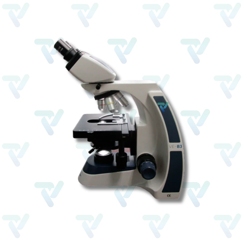 Microscopio binocular biológico. Modelo VE-B3