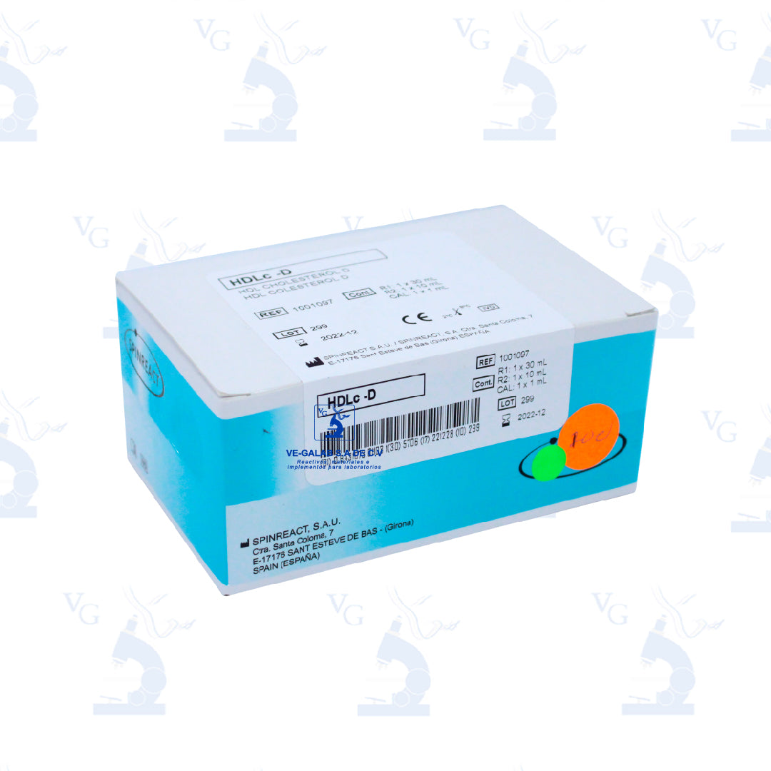HDL colesterol directo 1x30 + 1x10 mL Spinreact