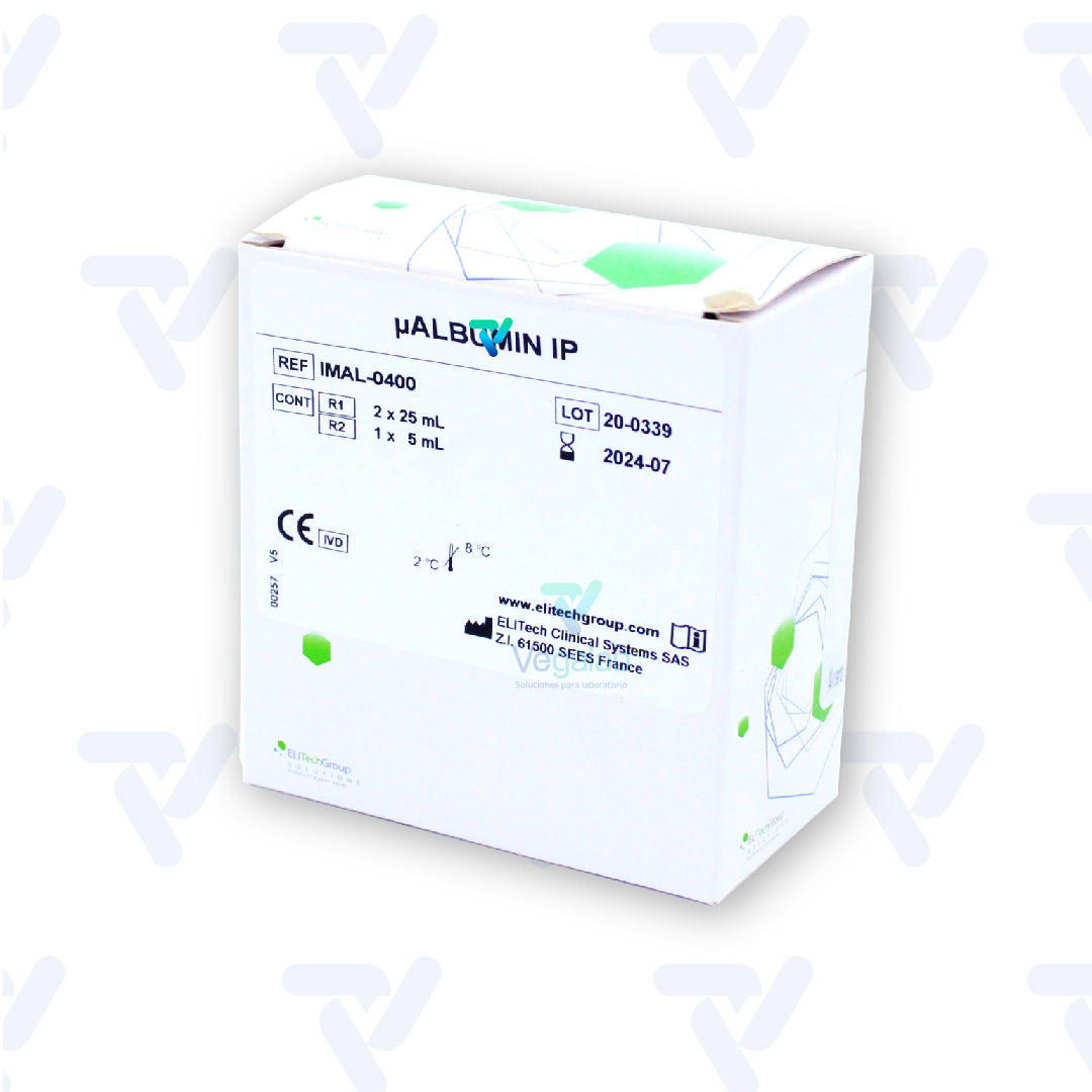 Microalbumina 1X5Ml2X25Ml Elitech Group