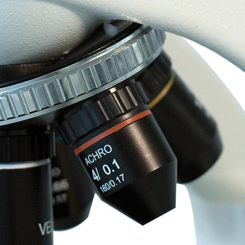 Objetivos Acromáticos 60x retractil. Modelo VE-08 Velab