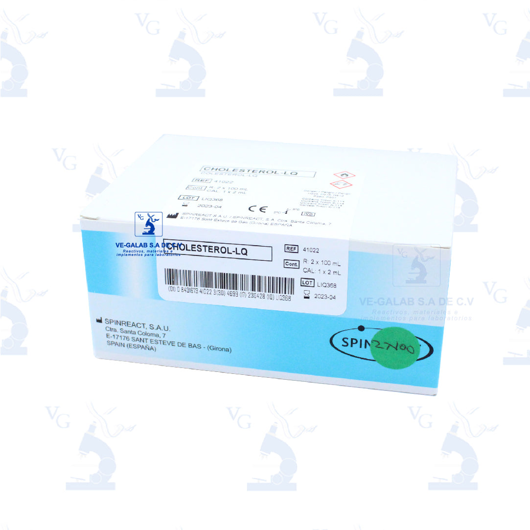 Colesterol enzimatico 2X100 mL LQ Spinreact