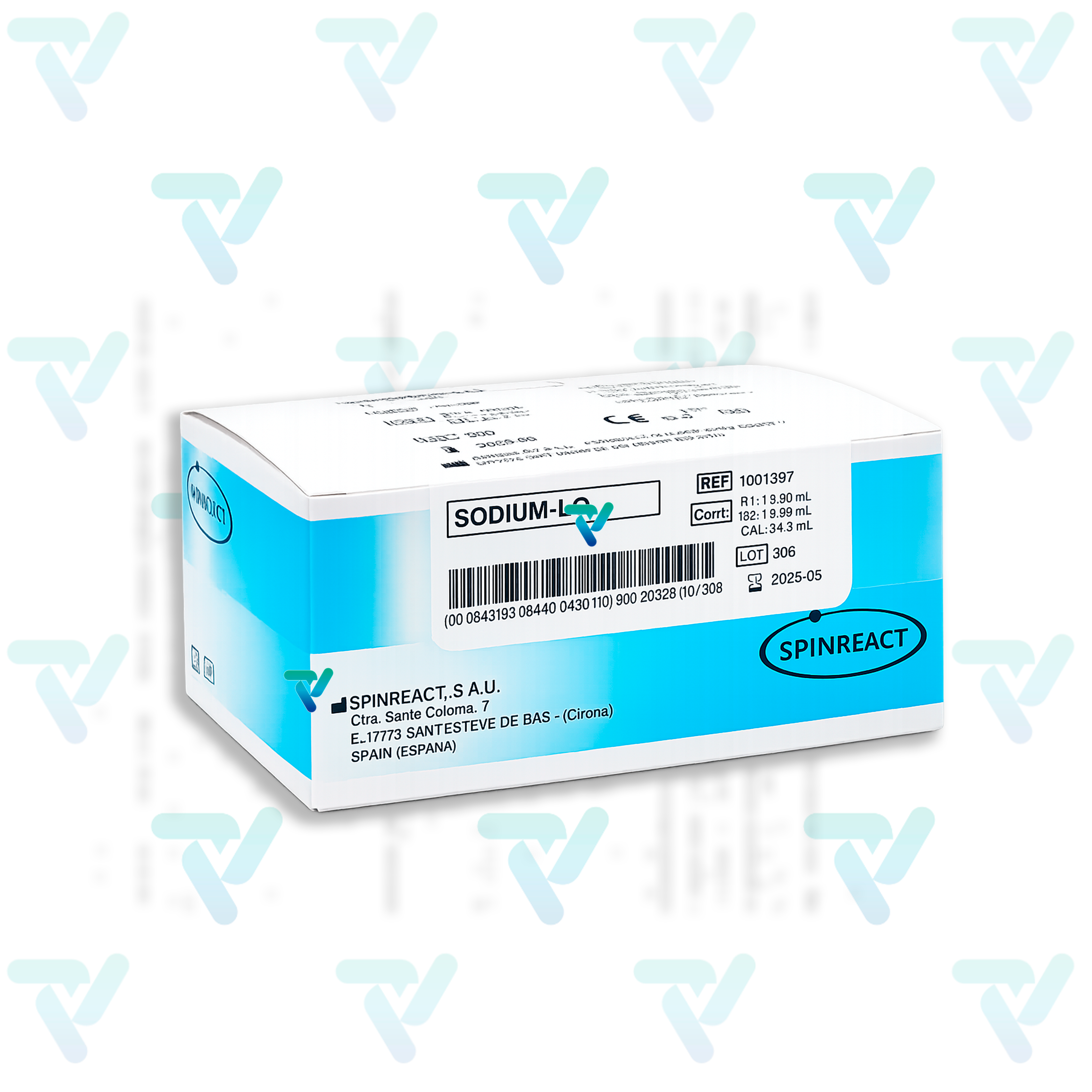 Sodio 1x60 ml /1x30 ml /2x3 ml - Spinreact
