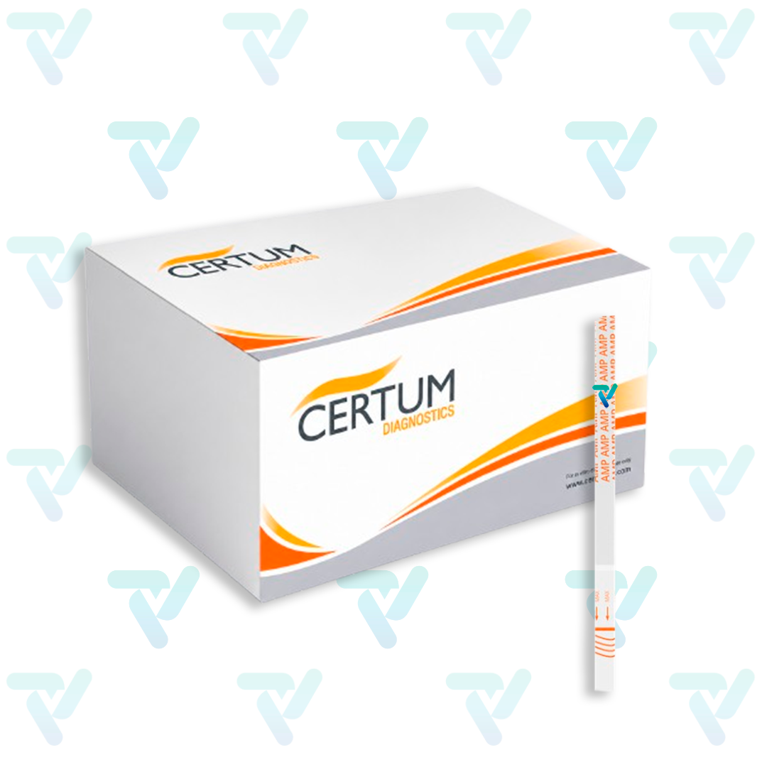 Anfetamina (AMP) en Tira c/50 pruebas - Certum