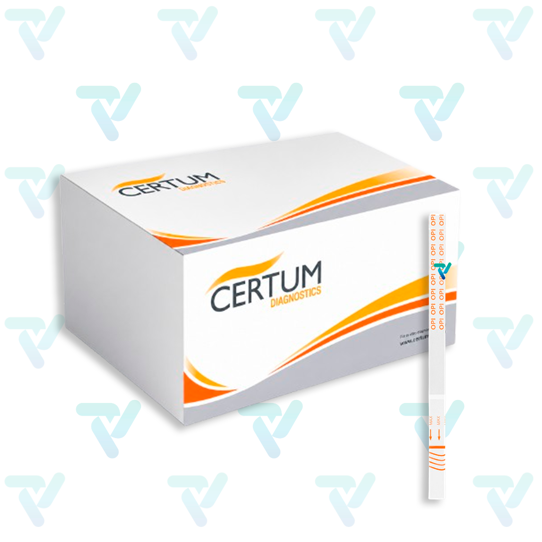 Opiaceos (OPI) en Tira c/50 pruebas - Certum