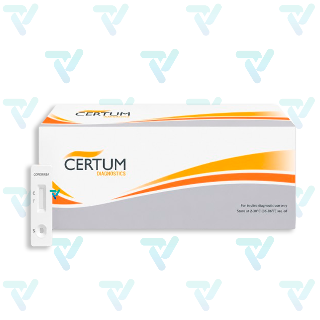 Gonorrea Ag en Cassette c/20 pruebas - Certum
