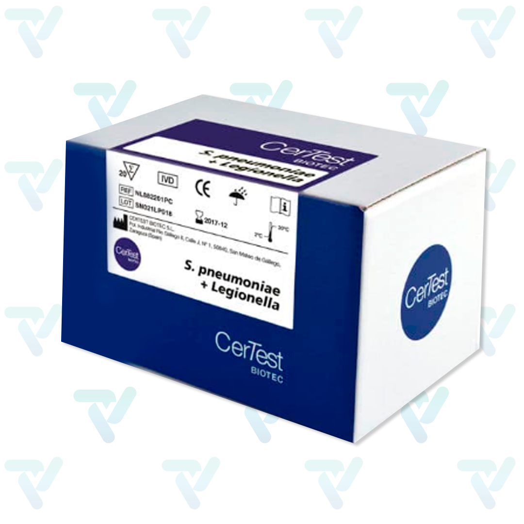 Pneumonia + Legionella c/20 Certest Certest