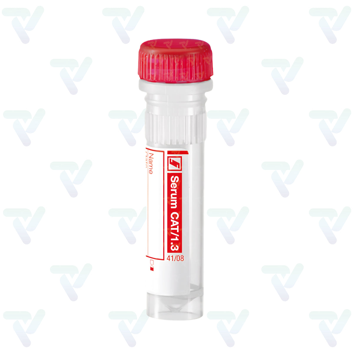 Microtubo Rojo preparado muestra de 1.3 ml Suero c/100 piezas - Sarstedt
