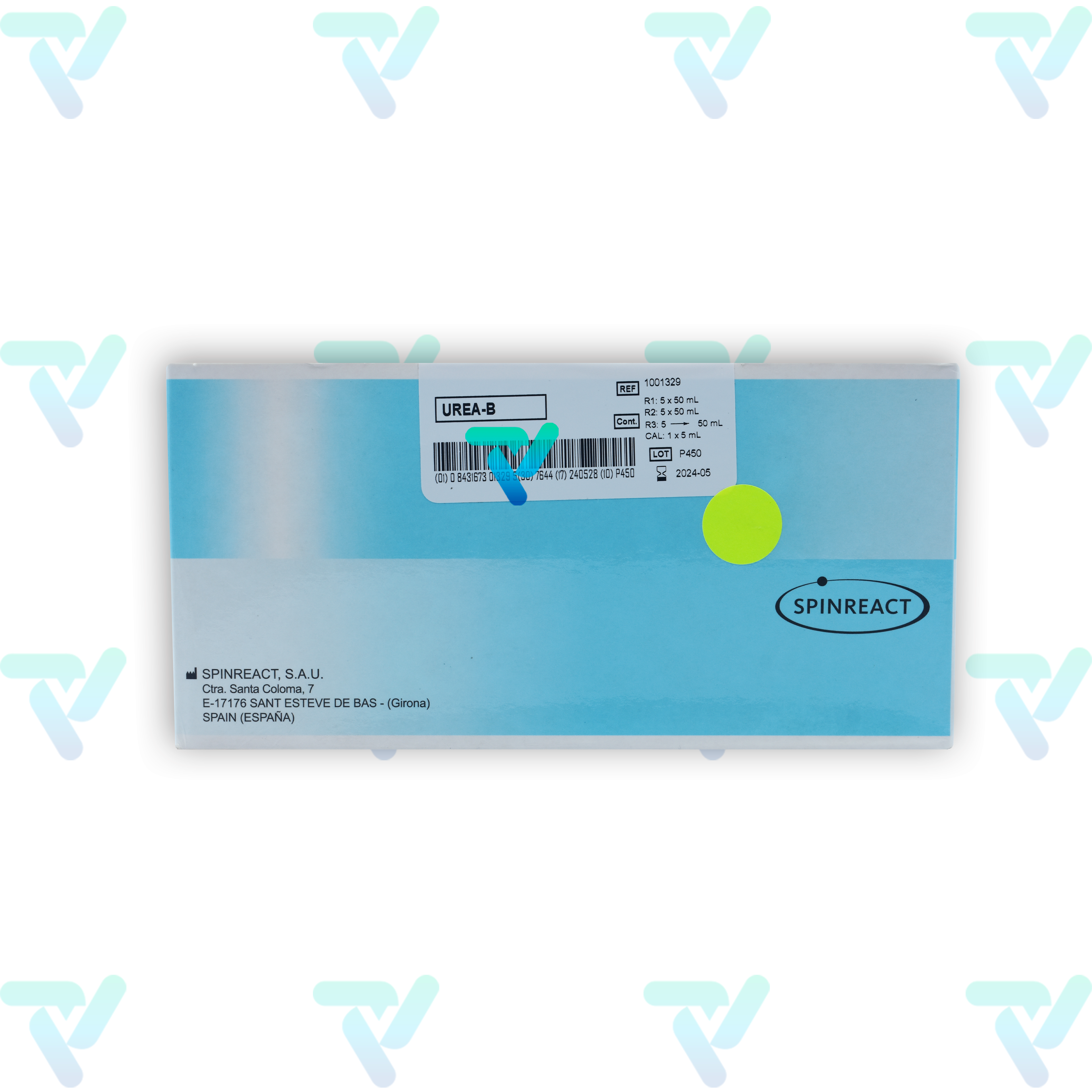 Urea Berthelot 5x50 +5x50 mL - Spinreact Spinreact