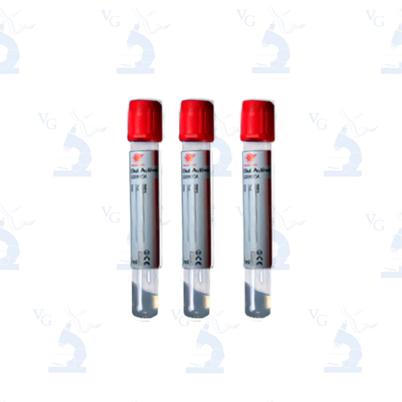 Tubo Rojo 6ml 13x100mm c/100 Golden Vac, GOLDEN VAC