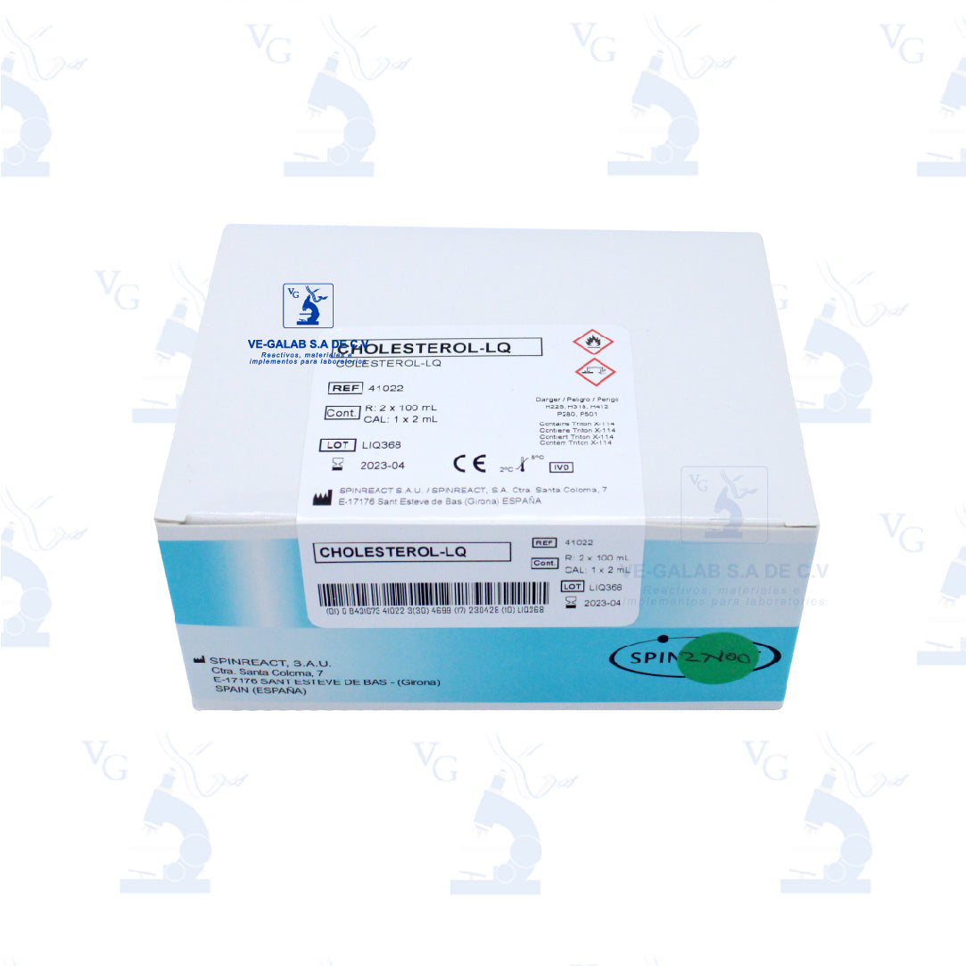 Colesterol enzimatico 2X100 mL LQ Spinreact