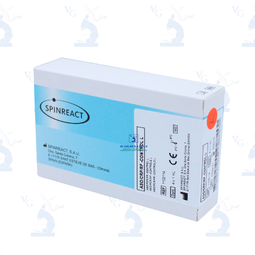 CONTROL BAJO ASO, FR, PCR 4X1 ML Spinreact